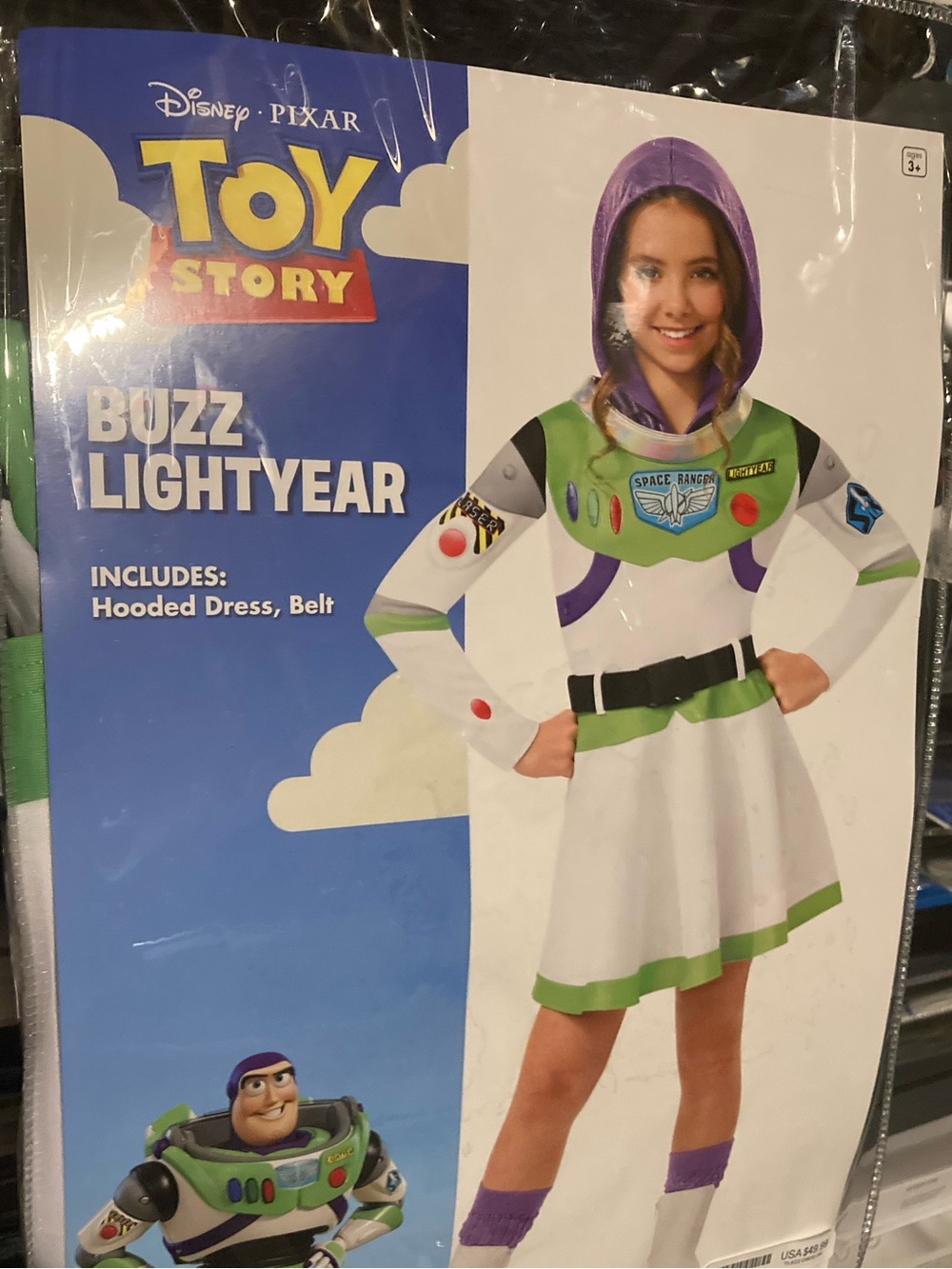 Kids Buzz Lightyear Dress Costume - Toy Story 🎃🎃
